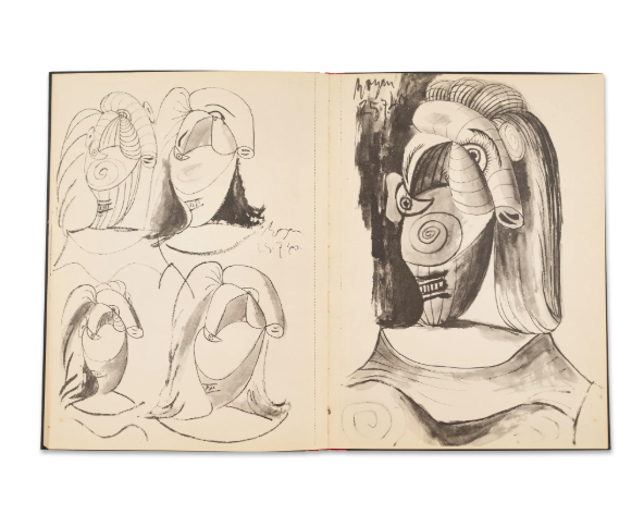 Pablo Picasso : Carnet de dessins, 1948 — The Collectors List